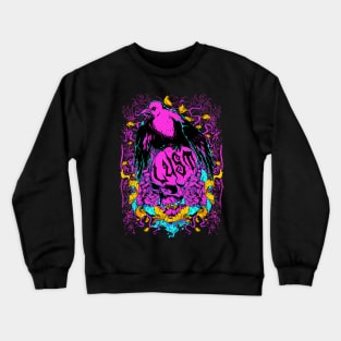 eagle on skull Crewneck Sweatshirt